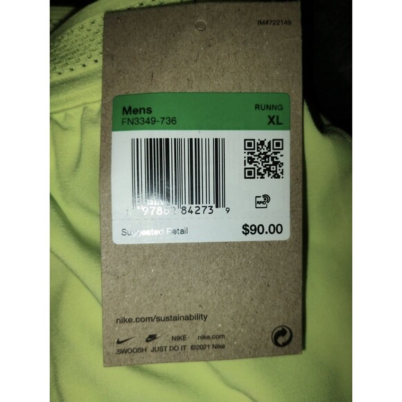 Nike AeroSwift Men's Dri-Fit ADV 2" Brief Lined Running Shorts FN3349-736 XL NEW - Picture 9 of 14